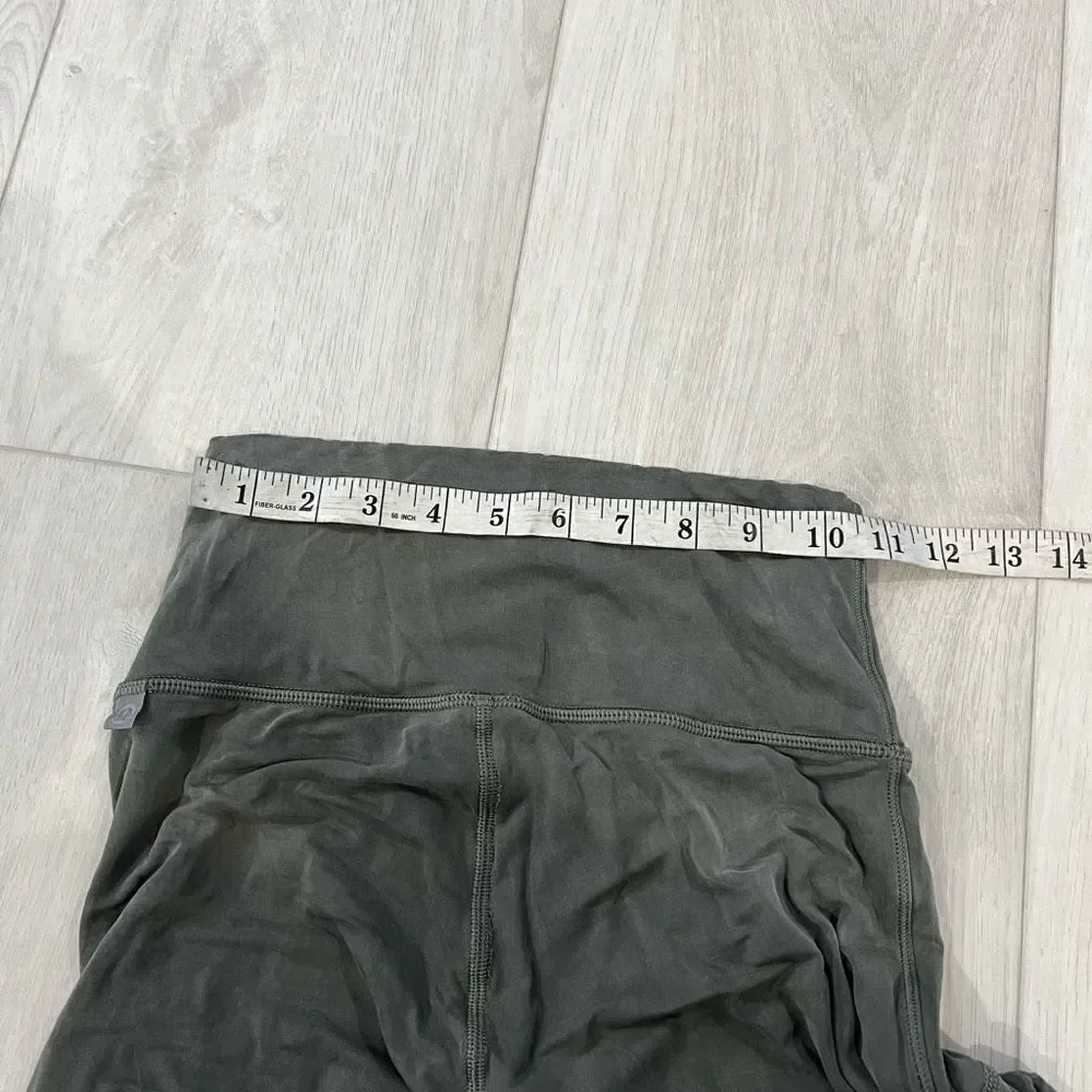 Lululemon Leggings Womens 4 Black Into Something Good Tight 28